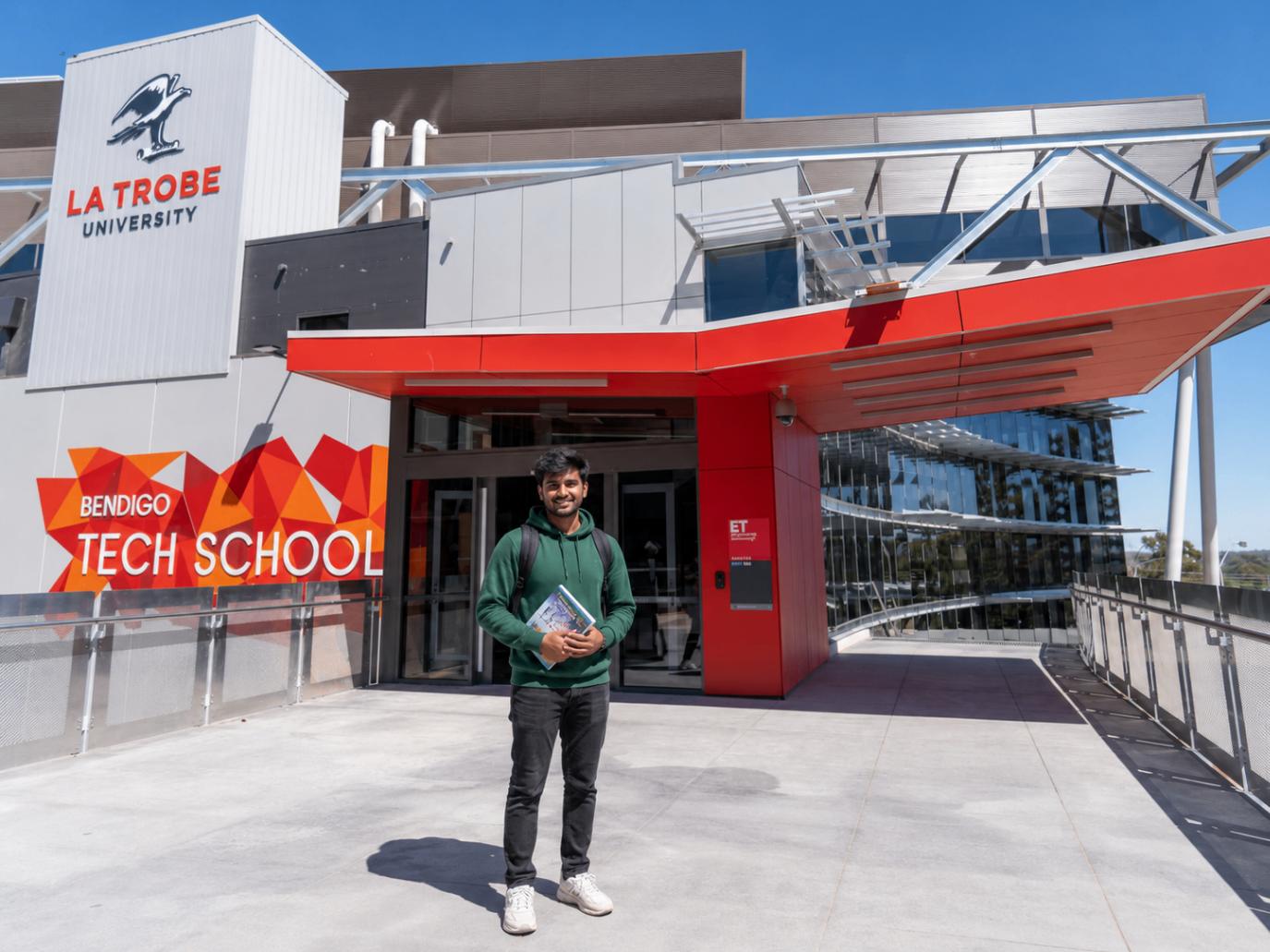 A ScoreMax student at La Trobe University, Australia.